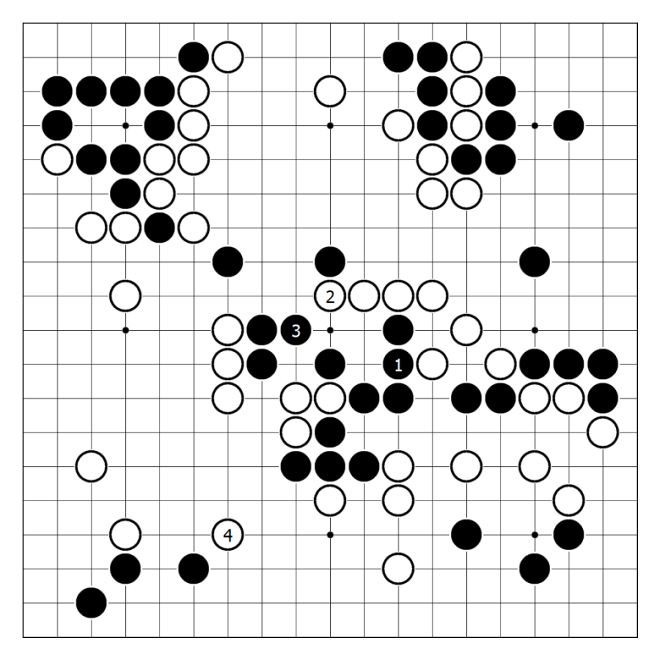 战者决定战, 白棋回应同